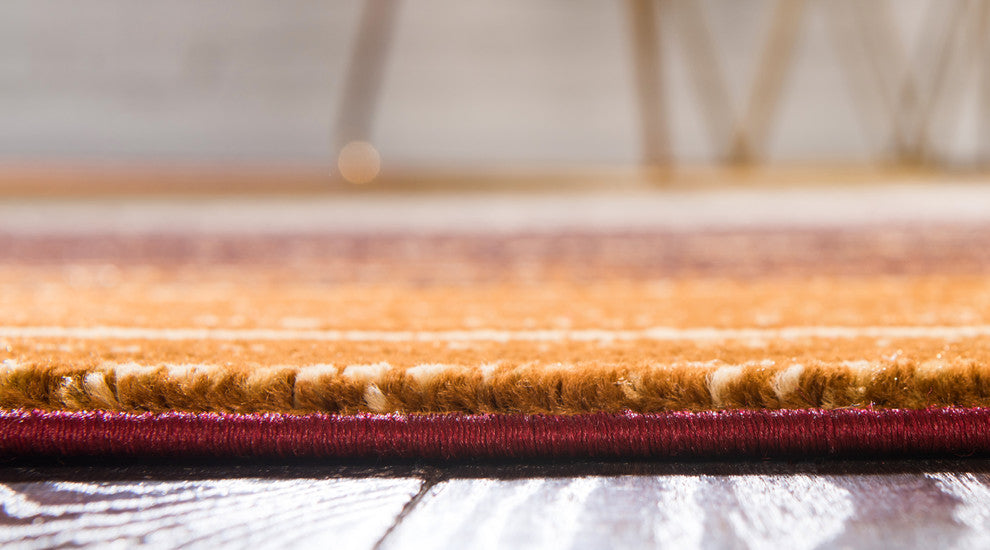Unique Loom Beige Barista Mundo Nova 2' 2 x 6' 0 Runner Rug