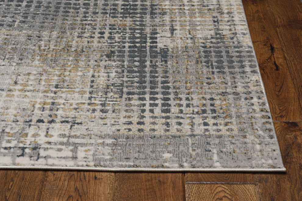 Lara Ivory/Grey Inspire 5'3" x 7'7" Rug