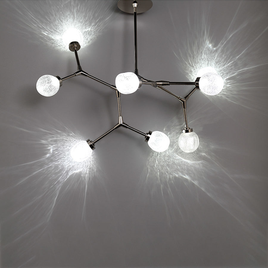 Modern Forms Catalyst LED Chandelier PD-53728-PN