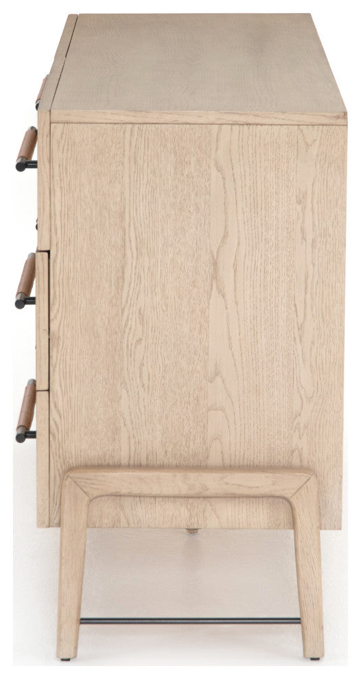 Rosedale 6 Drawer Dresser-Yucca Oak