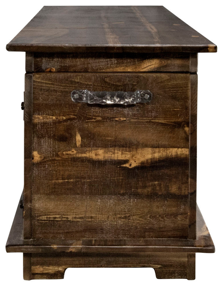Big Sky Collection Rugged Sawn 5' Blanket Chest, Provincial Stain