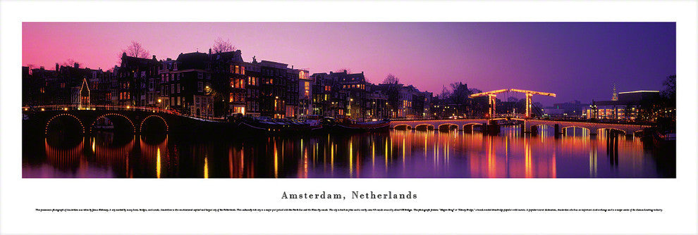 Amsterdam, Netherlands, Unframed