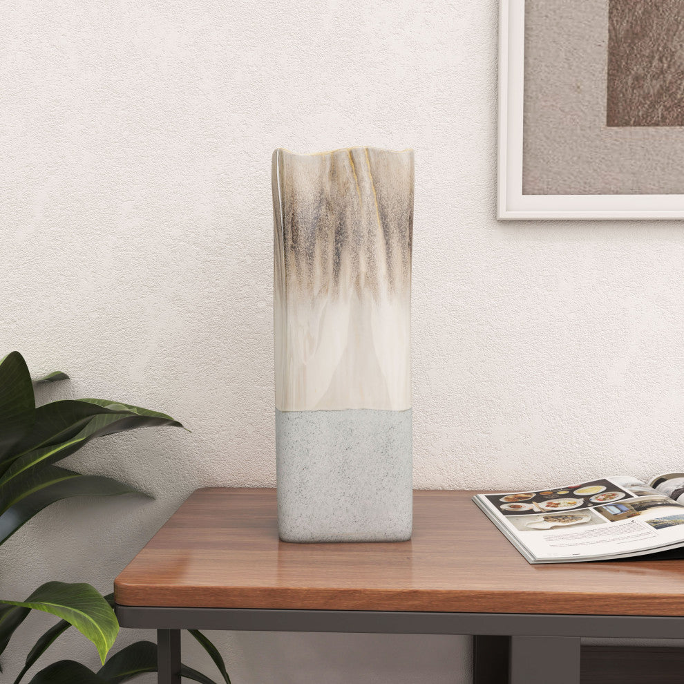 Saunton Ceramic Table Vase, Large