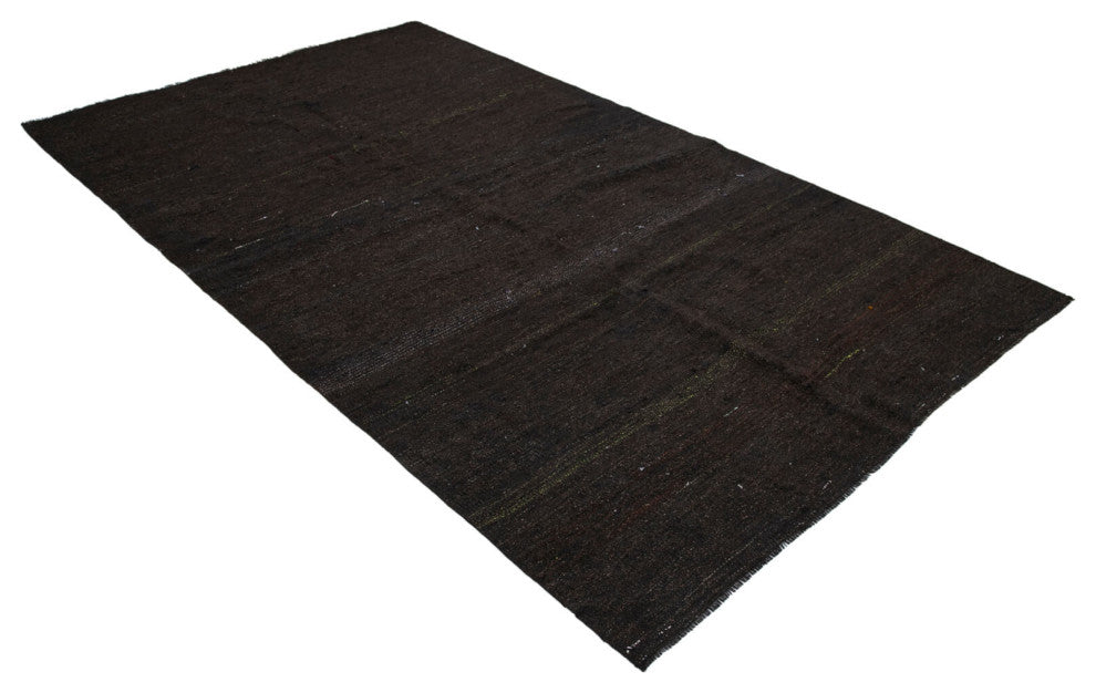 Rug N Carpet - Handmade Turkish 5' 3'' x 9' 3'' Vintage Goat Hair Kilim Rug