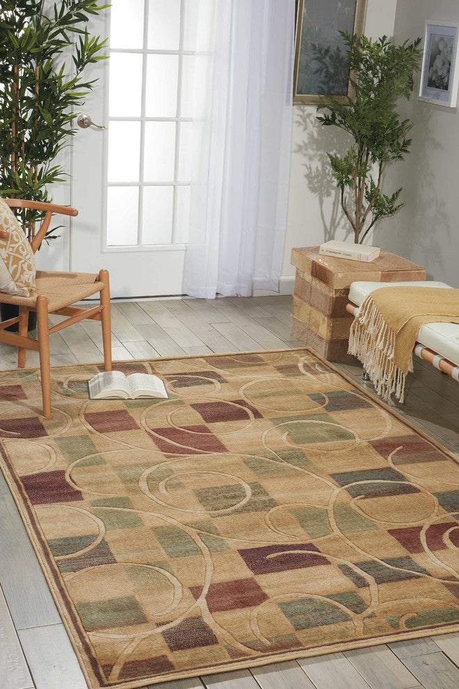 Nourison EXPRESSIONS 584 BEIGE RUG