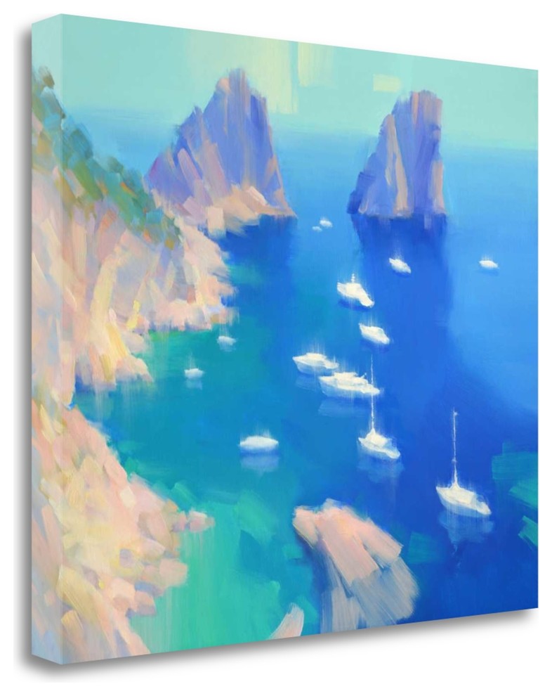"Capri II" By Alex Hook Krioutchkov, Giclee Print on Gallery Wrap Canvas