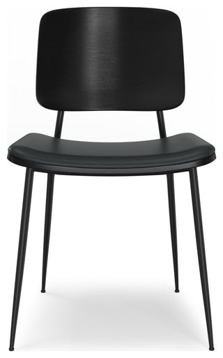 Hayley/Hunter 5-Piece Dining Set, Black