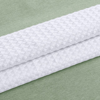 Madison Park Spa Waffle Shower Curtain With 3M Treatment