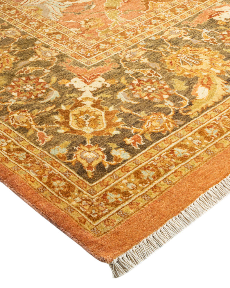 Mogul, One-of-a-Kind Hand-Knotted Area Rug  - Brown, 8' 2" x 10' 3"