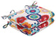 Crosby Rounded Corners Seat Cushion, Set of 2, White