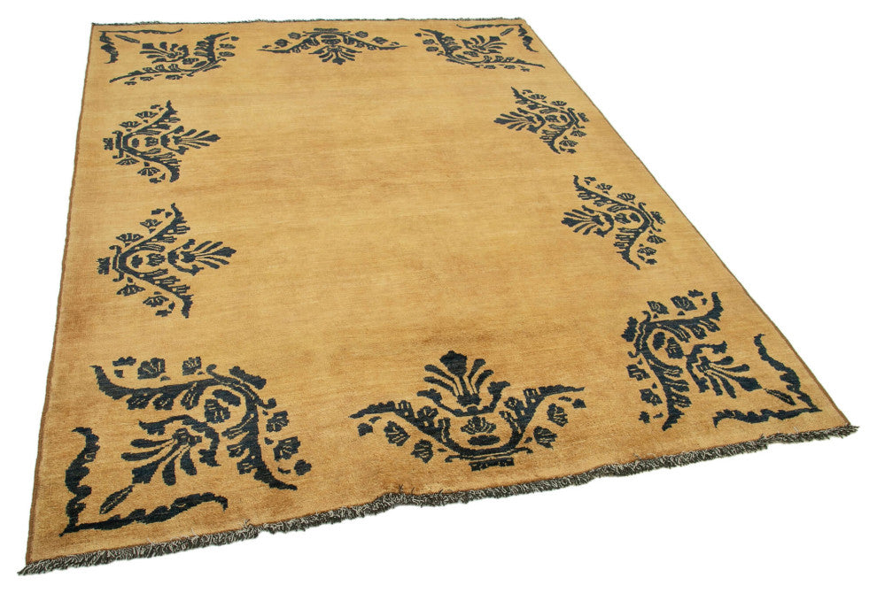 Rug N Carpet - Hand-Knotted Oriental 5' 9" x 7' 6" Decorative Oushak Area Rug