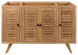 Avanity Harper Vanity Only, Natural Teak, 48"