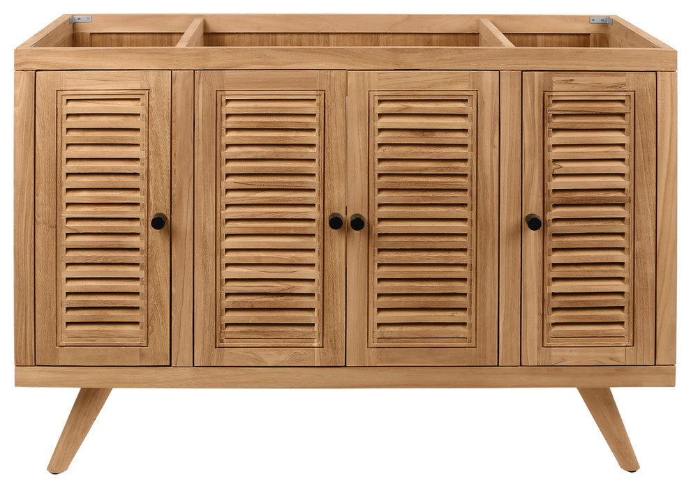 Avanity Harper Vanity Only, Natural Teak, 48"