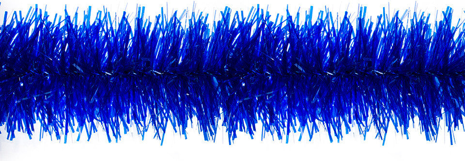 4" Blue PVC Stuffed Garland