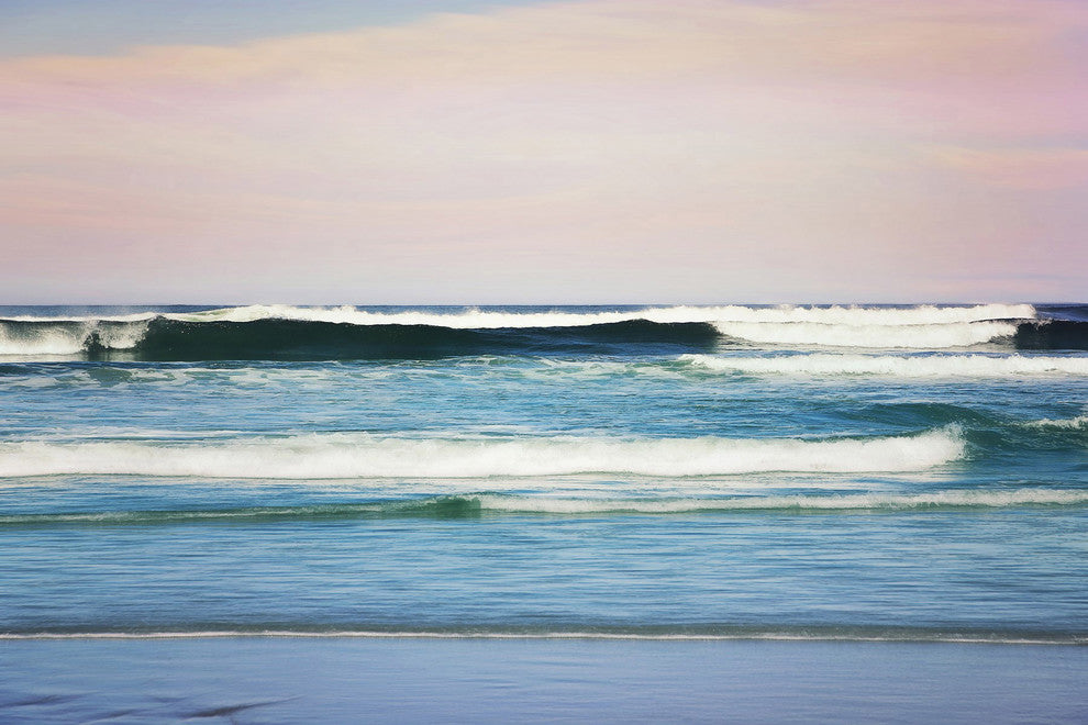 Marmont Hill, "Crashing Waves" by Sylvia Cook Painting on Wrapped Canvas, 45x30