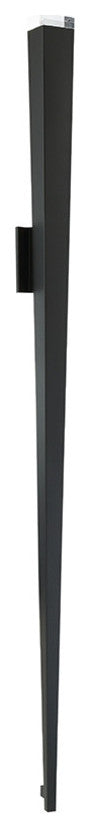 Modern Forms Staff 70" LED Outdoor Wall Sconce in Black