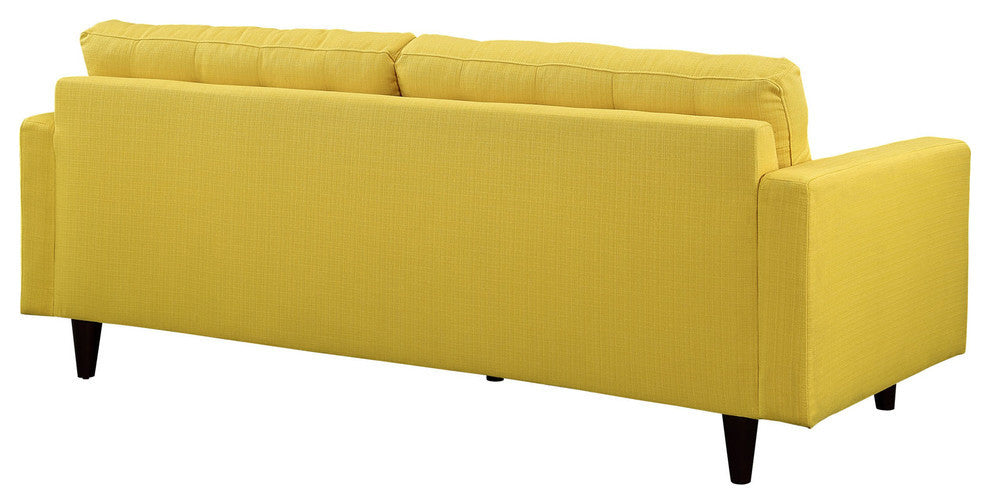 Modern Contemporary Upholstered Sofa, Sunny Fabric