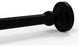 Prestige Regal Shower Curtain Rod Brackets, Matte Black