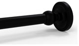 Prestige Regal Shower Curtain Rod Brackets, Matte Black