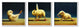 Yoga Chick Trio Painting Funny Farm Animals Stretching, 3pc, each 12 x 12