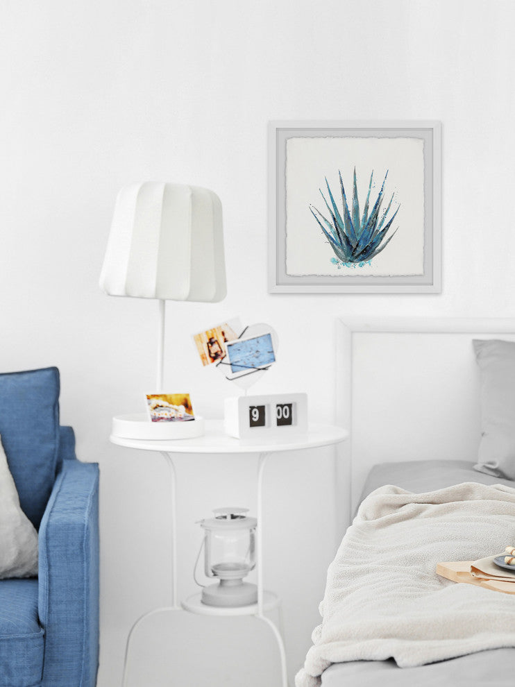 "Agave II" Framed Painting Print, 12"x12"
