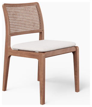Larissa Side Chair, Set of 2, Nogal
