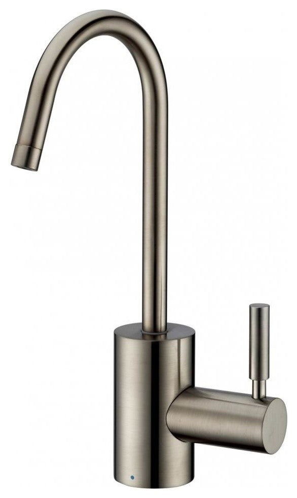 Cold Water Drinking Faucet With Gooseneck Swivel Spout