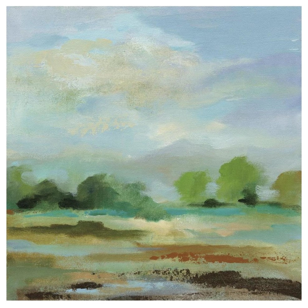 "Unexpected Clouds II" Digital Paper Print by Silvia Vassileva, 26"x26"