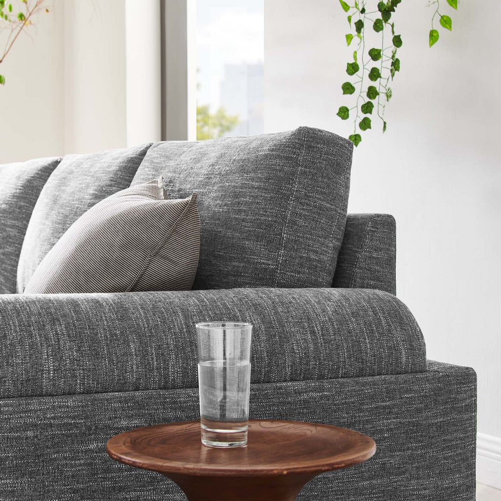 Oasis Upholstered Fabric Sofa - Gray