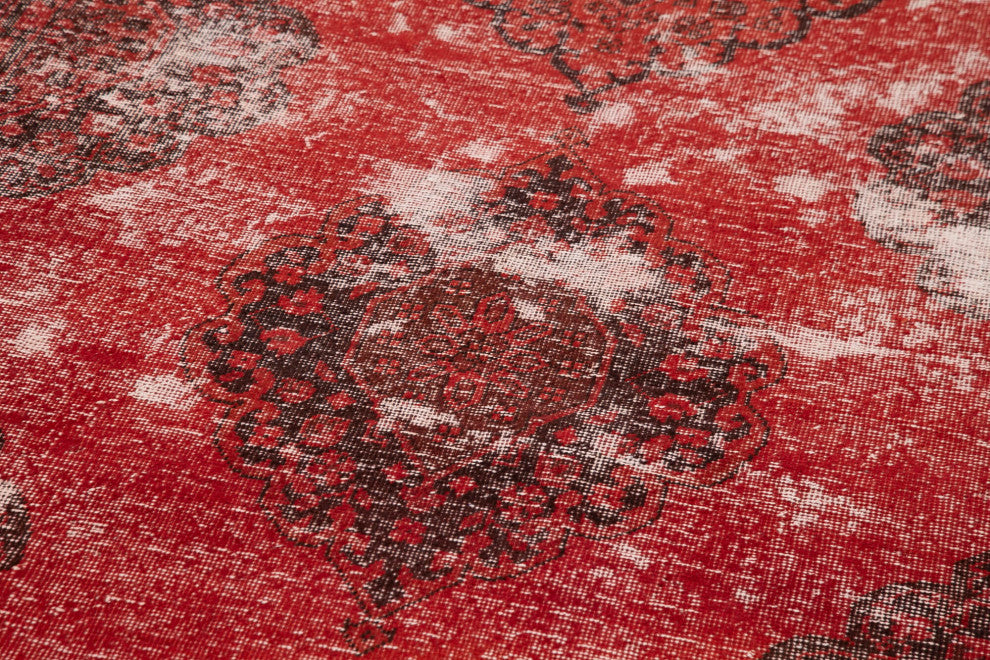 Rug N Carpet - Handmade Turkish 4' 8" x 13' 5" Unique Runner Rug