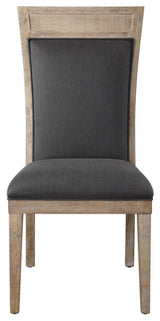 Encore Dark Gray Armless Chair