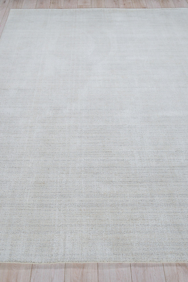 Poliforma Handloomed Polyester Light Beige Area Rug, 14'x18'