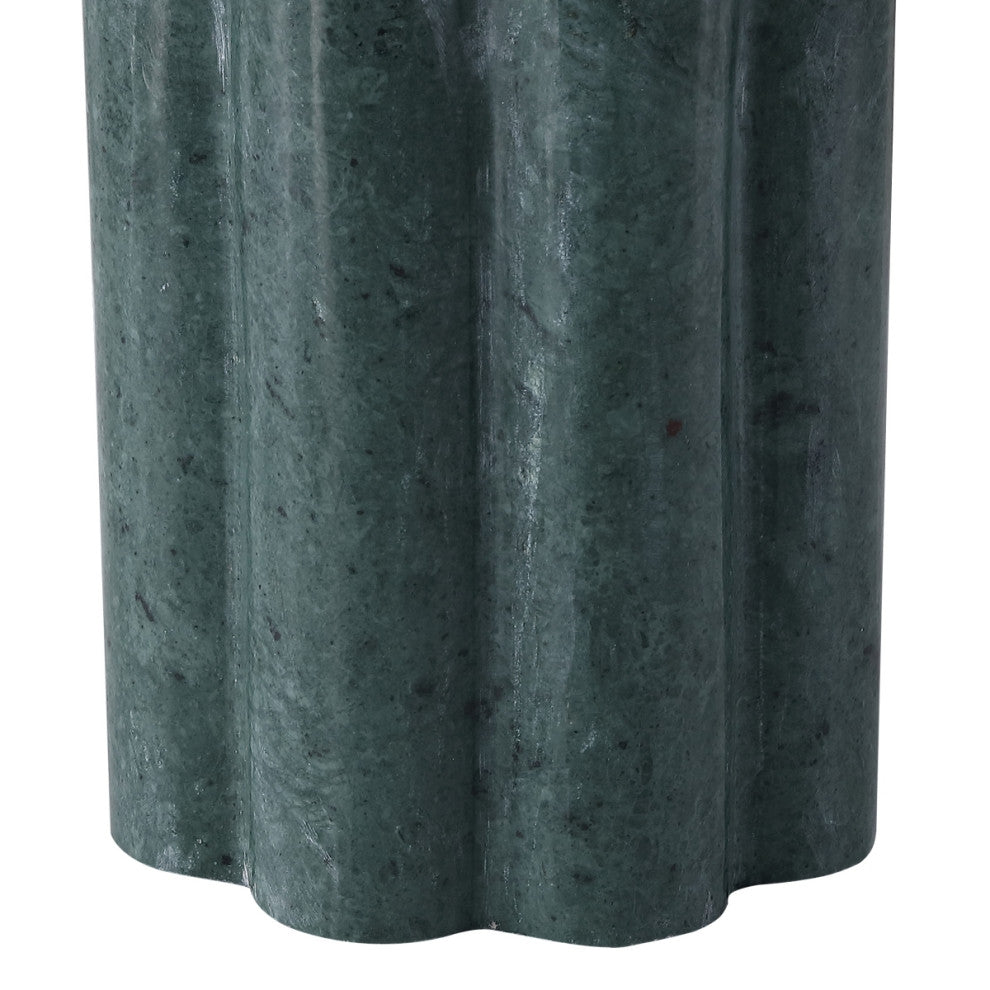 Safavieh Couture Tolliver Marble Table Lamp, Dark Green/White