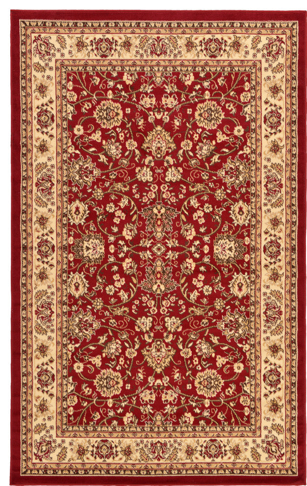 Unique Loom Burgundy Washington Sialk Hill 5' 0 x 8' 0 Area Rug