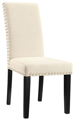 Parcel Dining Fabric Side Chair, Beige