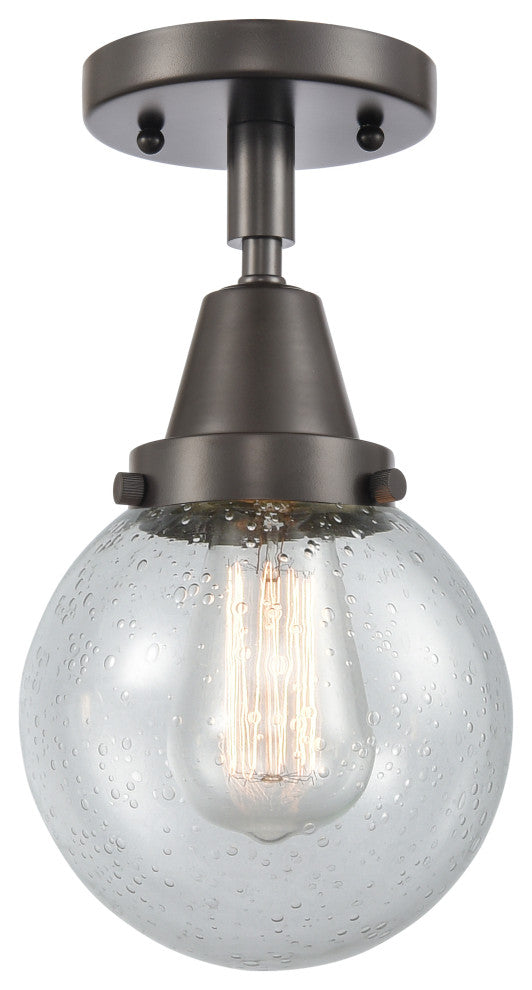 INNOVATIONS LIGHTING 447-1C-OB-G204-6 Beacon Flush Mount