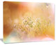 Wild Purple Flowers on Light Background,  Flower Canvas Print, 60"x28"
