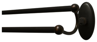 Addison 24" Double Towel Bar, Venetian Bronze
