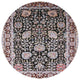 Ahgly Company Indoor Round Mid-Century Modern Area Rugs, 3' Round