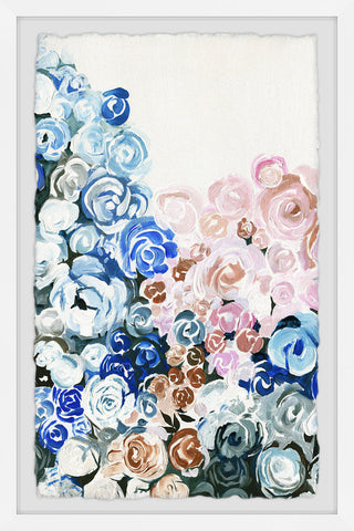 "Rose Bloom" Framed Painting Print, 16"x24"