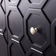 Jessica Two-Door Accent Cabinet, Black