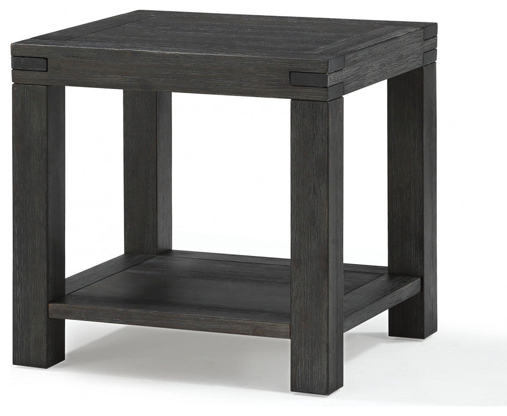 Modus Meadow 2 Piece Coffee and End Table Set, Graphite