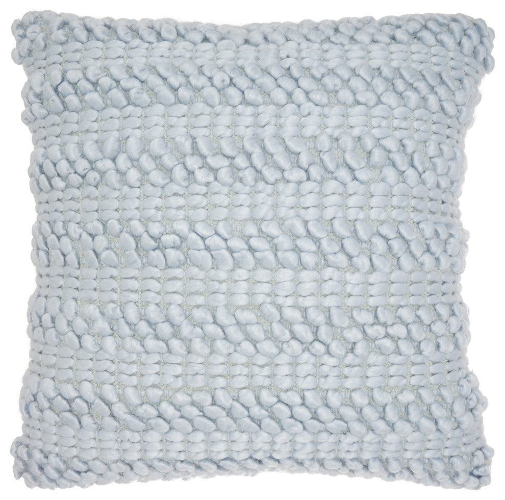 Mina Victory DC827 Throw Pillow, Sky, 20" x 20"