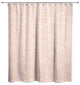 Orange Floral Crest 71x74 Shower Curtain