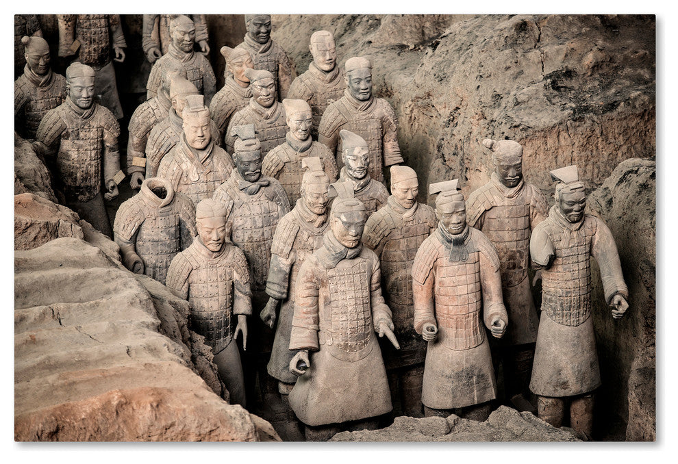 Philippe Hugonnard 'Terracotta IX' Canvas Art, 24"x16"