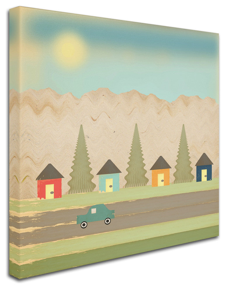 Tammy Kushnir 'The Drive' Canvas Art, 14" x 14"