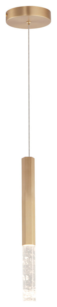 ET2 E11020-95 Diaphane 16" Tall LED Mini Pendant - Black