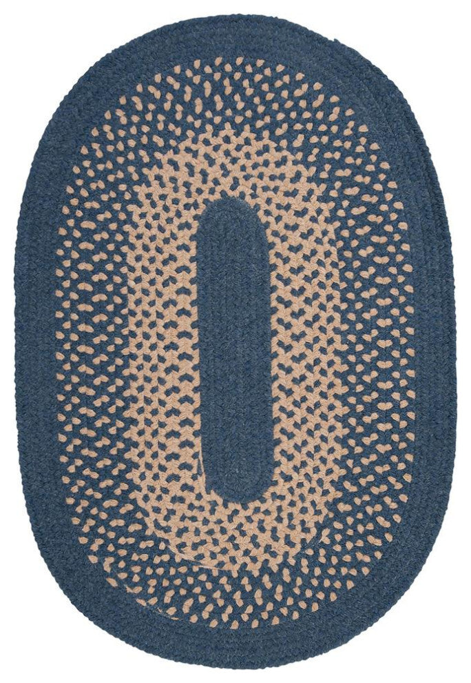 Colonial Mills Rug Jackson Federal Blue Round
