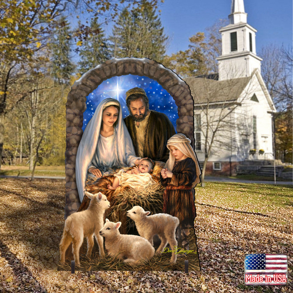 Miracle Nativity Home and Outdoor Decor by Dona Gelsinger