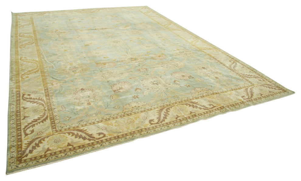 Rug N Carpet - Hand-Knotted Oriental 10' 1" x 13' 8" Oversize Oushak Area Rug